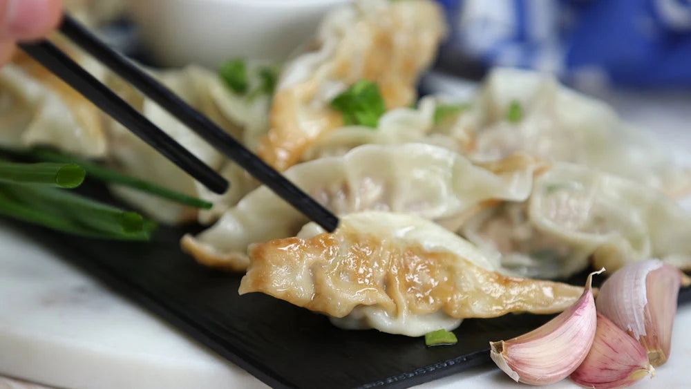 Asiatisk Dumplings med kylling og dip | Kokkens Oppskrift. Oslo Norge Soup Chinese